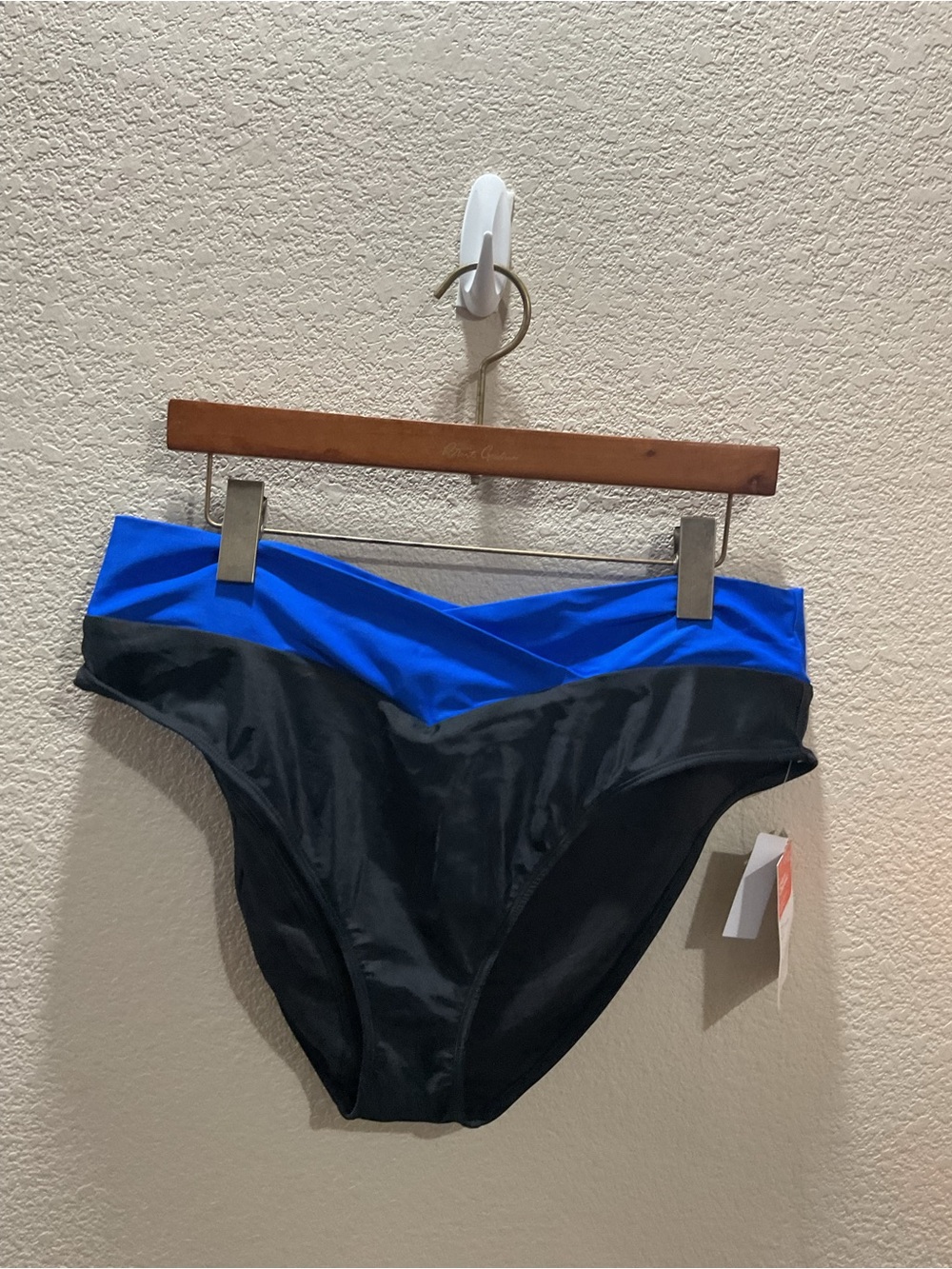 Sports Illustrated Swim Blue and Black Women's Swim Briefs